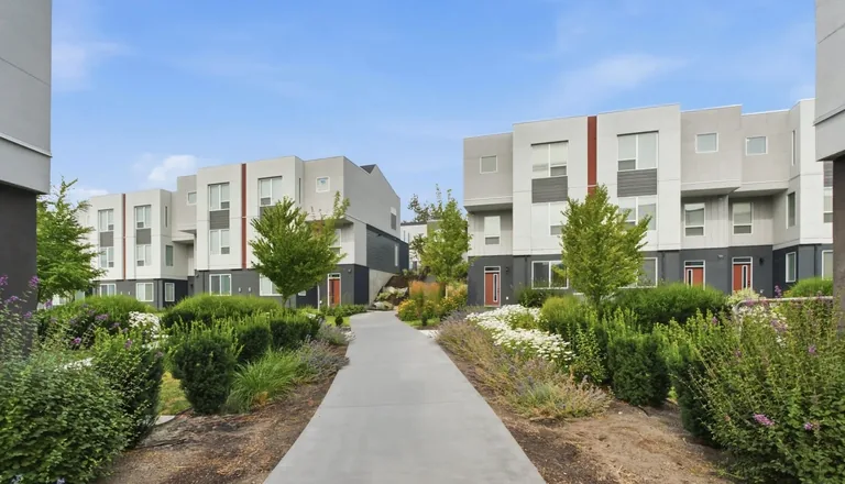 Exterior view of Academy Ridge townhomes